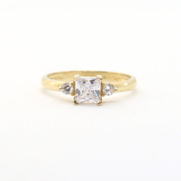 anillo de compromiso oro