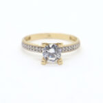 anillo de compromiso oro 10k