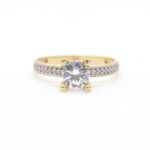 anillo de compromiso oro 10k