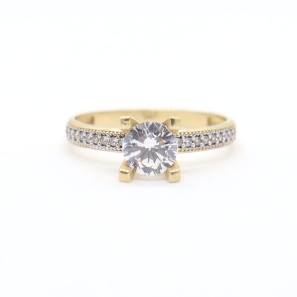 anillo de compromiso oro 10k